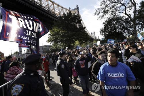 USA NEW YORK SANDERS CAMPAIGN RALLY