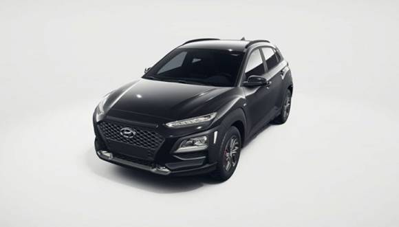 Hyundai Motor"s Kona Hybrid. [Photo by Unity Technologies Korea]