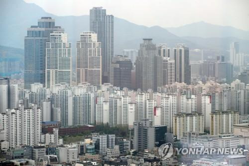 서울 강남지역 아파트 모습 [연합뉴스 자료사진]