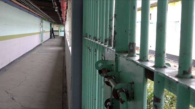 안양교도소 내부.