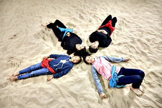 대한씨름협회는 쏟아지는 관심에 기뻐하고 있다. 사진은 소중과의 인터뷰에 응한 오채원 선수(왼쪽 맨 위)다. 오 선수 옆, 시계 방향으로 정하린 선수, 신유림 학생, 가영 학생이다.