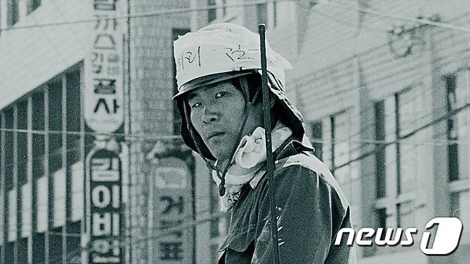 극우논객 지만원이 '광수1호' 로지목한 5·18 시민군 '김군'(SNS캡처) 2019.10.29 /뉴스1 © News1 허단비 기자