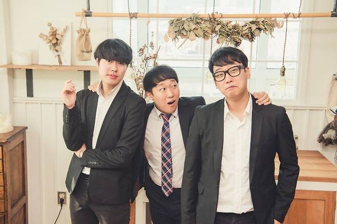 [사진] 유튜브 크리에이터 팀 보물섬 (왼쪽부터 강민석, 이현석, 김동현)