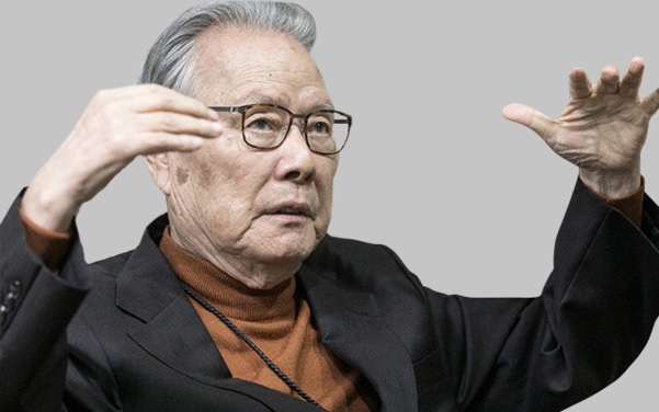 이어령 전 장관(87세). 생의 마지막 시간을 치열하게 쓰고 있다. /사진=김지호 기자