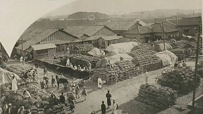 일제강점기 군산항 모습. (사진=연합뉴스)