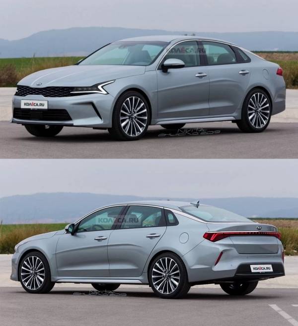 기아차 'K5 풀체인지' 예상도