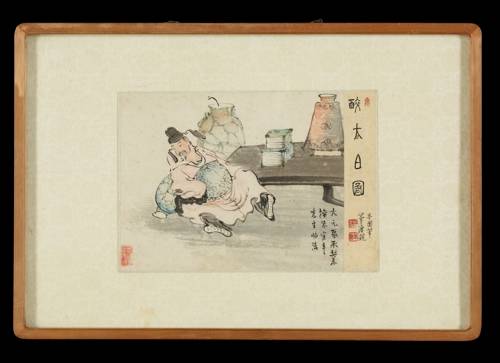 장승업 그린 '술에 취한 이백' [국립중앙박물관 제공]