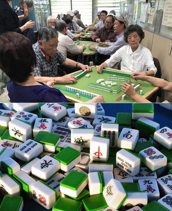 중국의 마작은 특히 은퇴한 노인층 사이에서 많이 즐긴다. 중국에는 '앉아서 하는 것 중에서 마작, 서서 하는 것 중에는 골프가 제일 재미있다’라는 우스갯소리도 있다. / 경향신문 자료사진