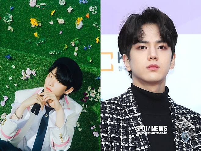 ▲ 건강상의 이유로 팀을 탈퇴한 더보이즈 활(왼쪽)과 활동을 중단한 영훈. 제공l크래커엔터테인먼트, ⓒ곽혜미 기자