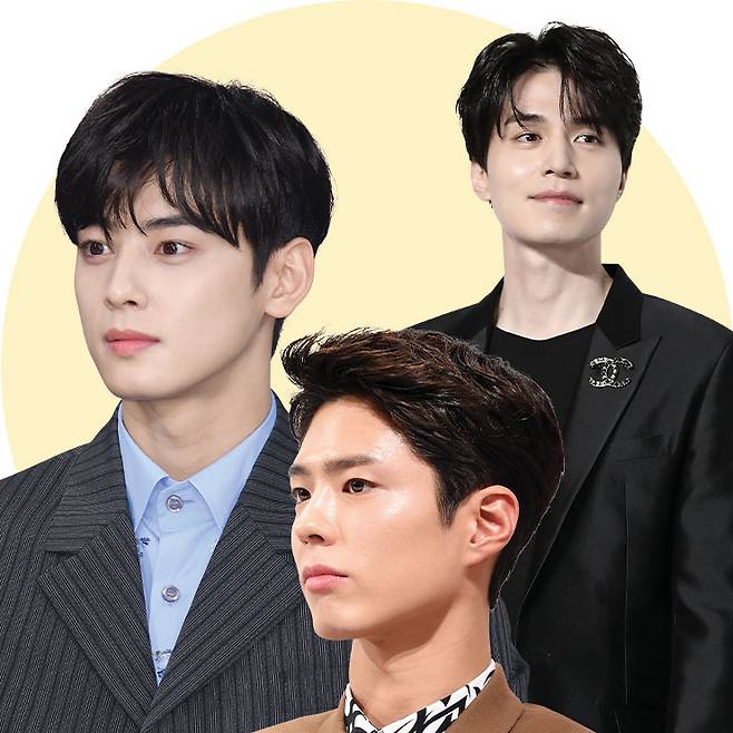 (왼쪽부터)박보검 / 차은우 / 이동욱
