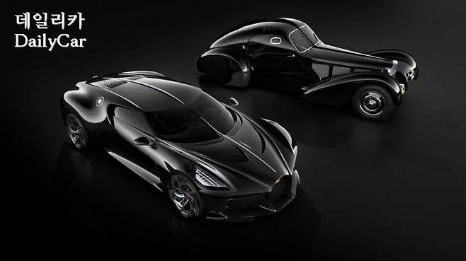 부가티, 원-오프 에디션 ′La Voiture Noire′ (출처 부가티)