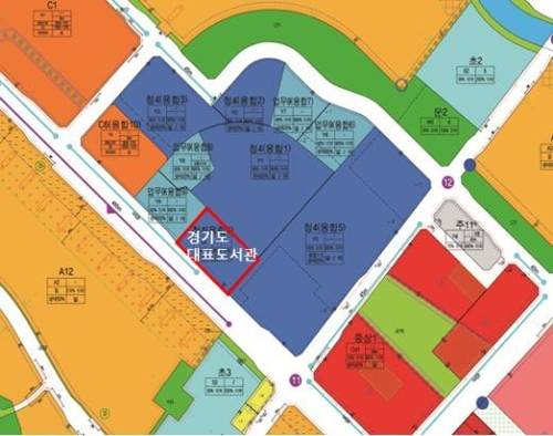 광교신도시 내 경기융합타운에 들어서는 경기도 대표도서관 [경기도시공사 제공. 재판매 및 DB 금지]