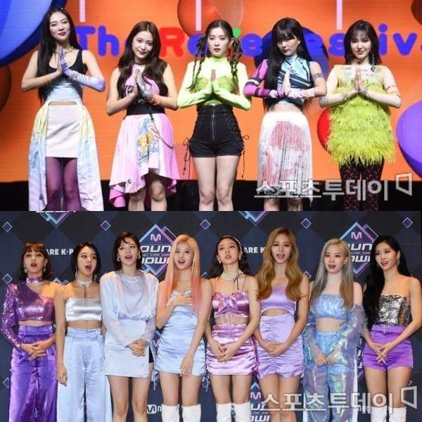 레드벨벳 트와이스 / 사진=DB