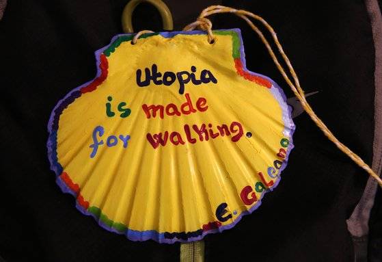 가리비 껍데기로 만든 산티아고 순례길 기념품