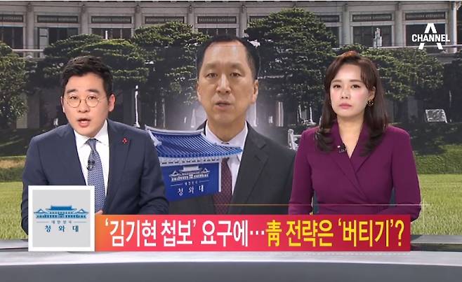 ▲채널A가 지난 8일 방송한 뉴스. 사진=채널A 뉴스영상 갈무리