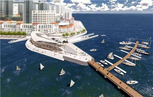 시흥 해양레저체험 복합단지 조감도 [경기도 제공. 재판매 및 DB 금지]