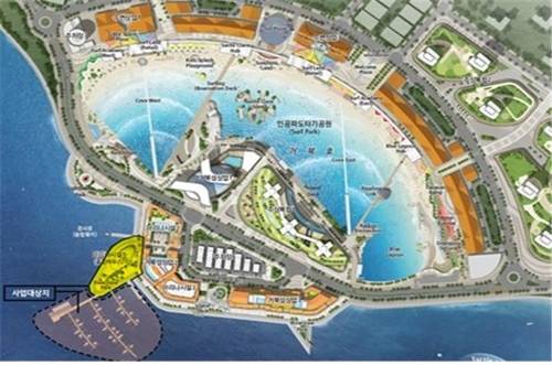 시흥 해양레저체험 복합단지 배치도 [경기도 제공. 재판매 및 DB 금지]