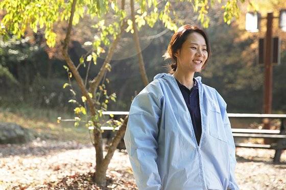 윤지혜가 지적한 영화 ‘호흡’ 측 마케팅 활용 현장 스틸