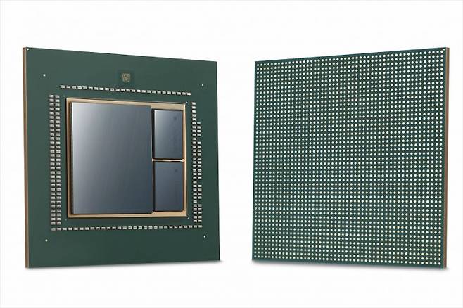 바이두 AI칩 '쿤룬(KUNLUN)'(사진=삼성전자 제공)