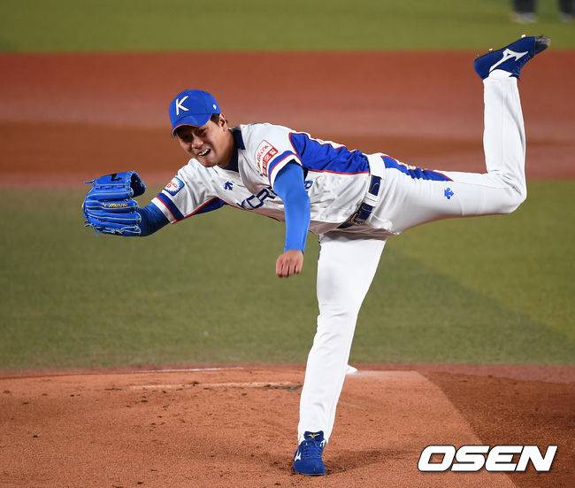 [OSEN=곽영래 기자] 김광현이 역투하고 있다. /youngrae@osen.co.kr