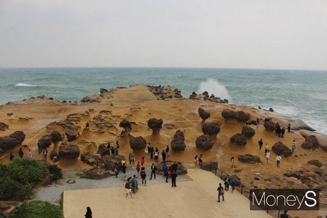 대만 예류 지질공원 전경. /사진=박정웅 기자