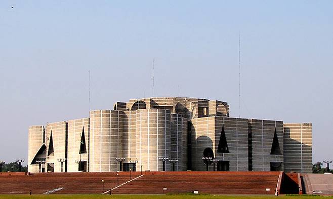 방글라데시 국회의사당(Parliament House of Bangladesh) /사진=wikipedia