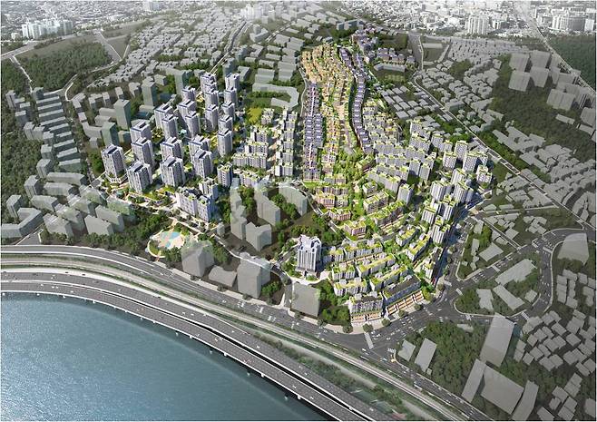 △한남3재정비촉진구역 조감도 [출처 = 서울 재건축∙재개발 클린업시스템]