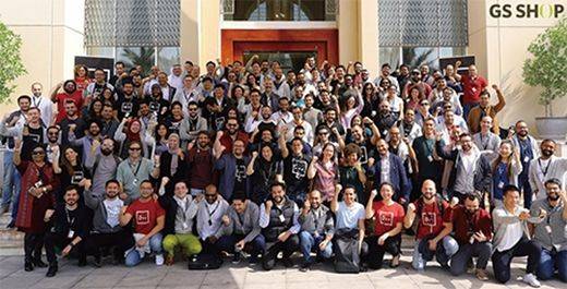 GS홈쇼핑 벤처 네트워크 행사인 'GWG'가 2019년 2월 바레인에서 진행한 교류 행사 모습. /GS홈쇼핑 제공