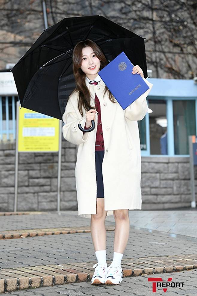 [T포토] 최리 '마지막 교복'