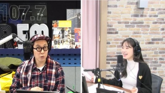 15일 오전 방송된 SBS 파워FM '김영철의 파워FM'에서는 직장인 탐구생활 코너로 꾸려져 주시은 아나운서가 출연했다. /사진=SBS 보이는라디오 방송화면 캡처