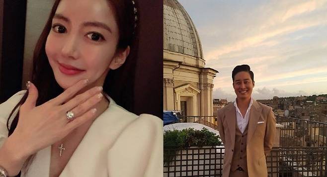 (왼쪽부터)박현선, 이필립. (사진=박현선, 이필립 인스타그램)