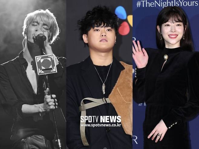 ▲ 故 종현(왼쪽부터), 래퍼 빈첸, 故 설리. 출처ㅣSM엔터테인먼트, ⓒ곽혜미 기자