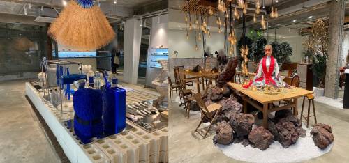 △'젠틀몬스터 홍대 플래그십스토어'의 모습. 이곳에선 안경 판매와 함께 스토리가 있는 전시를 경험할 수 있다. [사진 = 김형준 인턴기자]