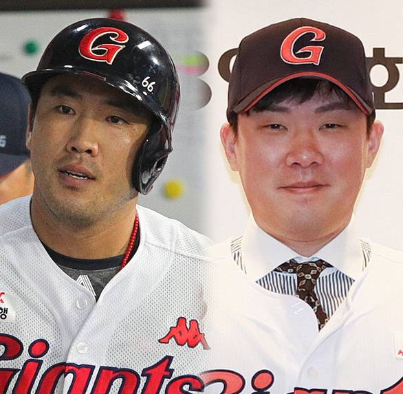 전준우-안치홍, 롯데자이언츠 제공