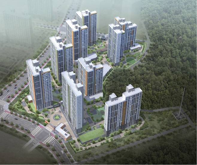 고양지축 신혼희망타운 LH 팸플릿 내 조감도/사진= LH