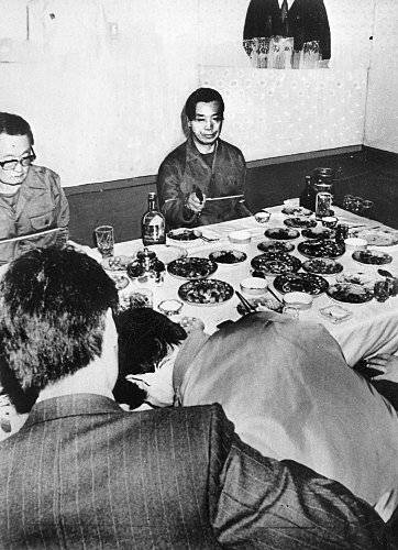 1979년 11월 7일 현장검증을 하는 김재규. [중앙포토]