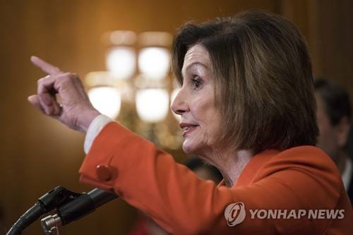 미국 민주당 낸시 펠로시 하원의장 [AFP=연합뉴스]