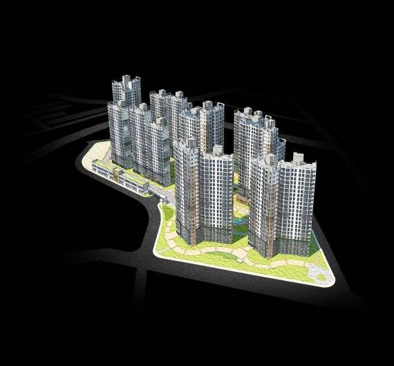 청당 서희 스타힐스 단지 이미지. 서희건설 제공