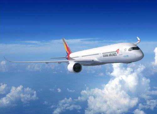 아시아나항공 A350-900 항공기 [아시아나항공 제공. 재판매 및 DB 금지]