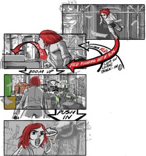 영화 ‘옥자’ 콘티./사진제공=넷플릭스