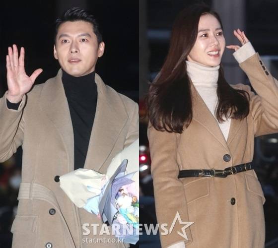 현빈(왼쪽), 손예진 /사진=강민석 인턴기자