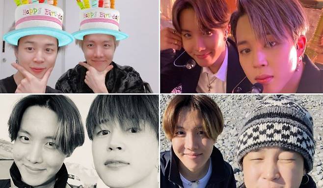 방탄소년단(BTS) 지민이 멤버 제이홉의 생일을 축하하는 글을 남겼다. /사진=방탄소년단 공식 트위터