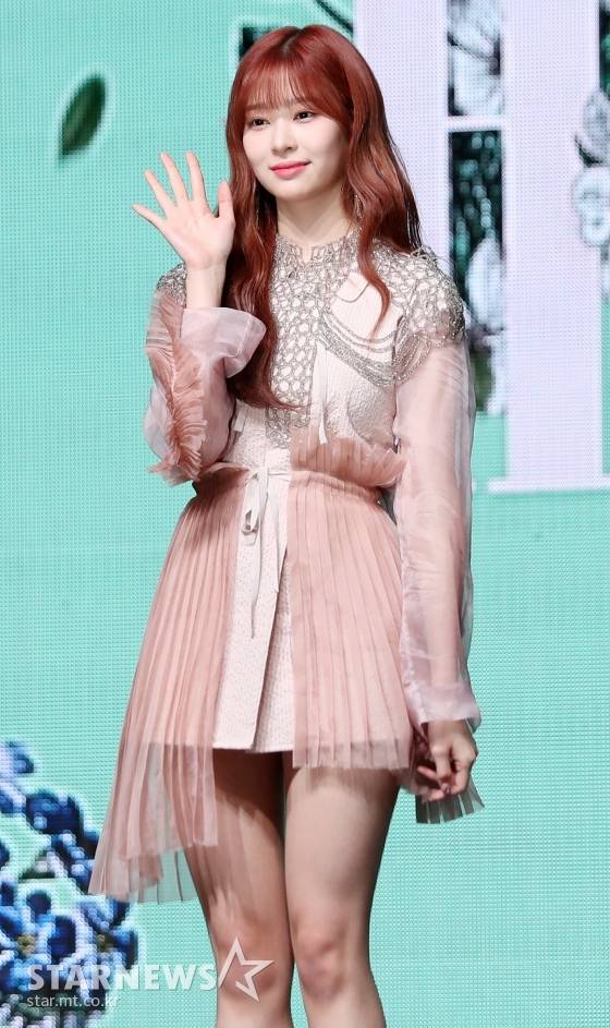 걸그룹 아이즈원 김민주 /사진=김휘선 기자