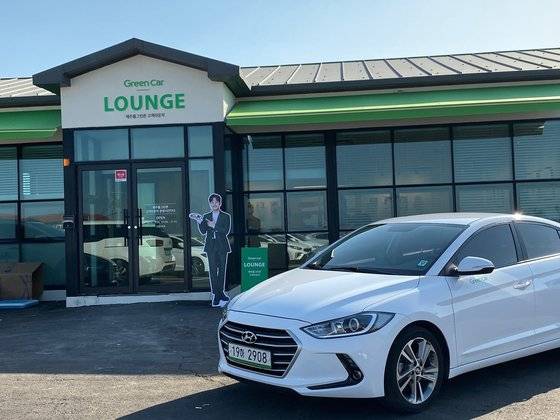 차량공유업체 그린카의 차량. 공유 차량 증가 등으로 법인·사업자 소유 차량이 늘었다. [사진 그린카]