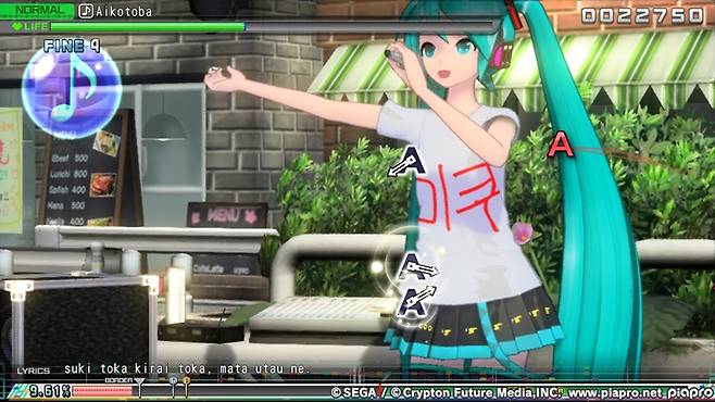 하츠네 미쿠 프로젝트 디바 MEGA39's