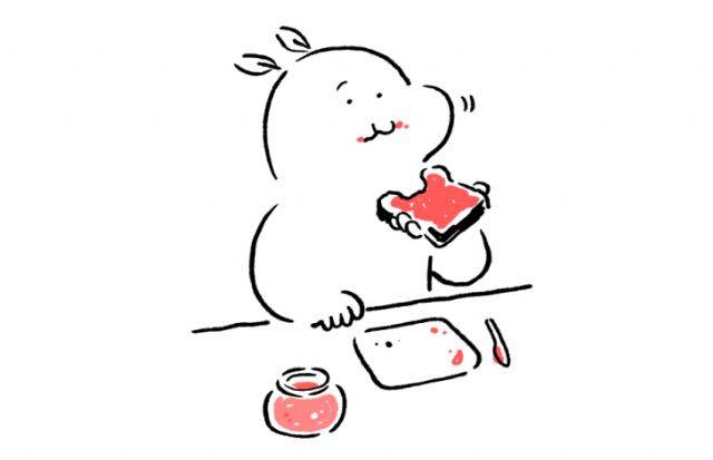 심모람 작가가 그린 인터뷰 관련 이미지