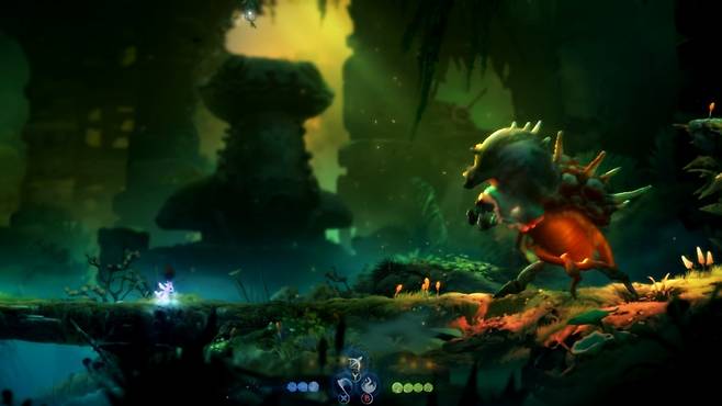 오리와 도깨비불