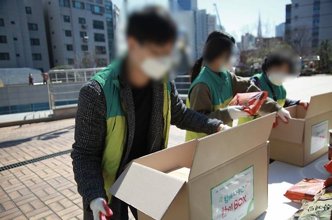 팀웍이 척척 맞았던, 에이스 3조 조원들./사진=초록우산 어린이재단