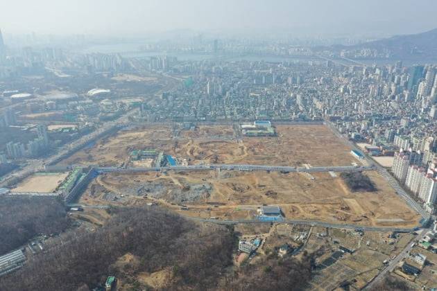 둔촌주공 아파트 재건축 부지(자료 조합제공)