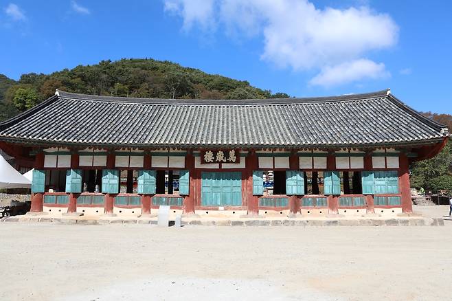 고창 선운사 만세루 [문화재청 제공]